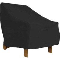 Sonderangebot: Schutzhülle für Gartenstühle mit tiefer Sitzfläche, wasserdichte 210D-Terrassenstuhlhülle, UV- und windbeständig mit verstellbarem von VERSAILLESFR