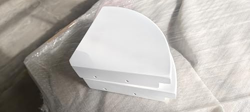 VERSWOOD Schwebendes Eckregal aus massivem Eichenholz (Eiche, 25,4 cm) von VERSAWOOD
