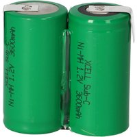 2er Reihe Akku Sub-C 3600 mAh 2,4V NiMh mit Lötfahne von VERSCHIEDENE