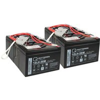 Verschiedene - Ersatz-Akku für APC-Back-UPS RBC12 fertiges Batterie Modul zum Austausch Plug & Play von VERSCHIEDENE