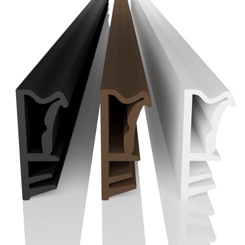 Fensterdichtung Flügelfalzdichtung Nutbreite- 5mm / Falz - 12 mm aus TPE hochwertige Holzfensterdichtung Fenster (Weiß 10 m) von Vershy