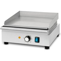 Vertes - Grillplatte Bratplatte Plancha Grill Elektrisch 1400W aus Edelstahl Grillfläche Glatt 32x26cm, Thermostat, Temperatur 50-300°C, Spritz & von VERTES