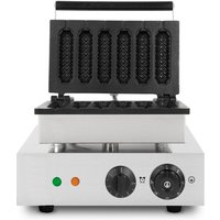 Vertes - Waffeleisen am Stiel, 6 Waffeln gleichzeitig, 120 Stück pro Stunde, regelbar 0°-300°C, teflonbeschichtet, Waffel Gusseisen mit Vertes - Waffeleisen am Stiel, 6 Waffeln gleichzeitig, 120 Stück pro Stunde, regelbar 0°-300°C, teflonbeschichtet, Waffel Gusseisen mit von VERTES