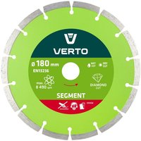 Verto - Diamantscheibe, Flex 180 mm für Beton und Granit von VERTO