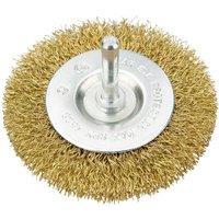 Drahtscheibenbürste mit 75 mm Schaft Drahtscheibenbürste mit 75 mm Schaft von VERTO