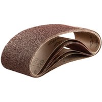 Endlosbänder 75 x 533 mm, K60, K80x2, K100x2, K120, 6er-Set von VERTO