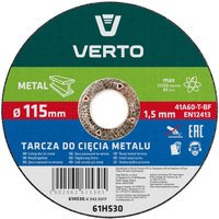 Metall-Trennscheibe 115 x 1,5 x 22,2 mm von VERTO