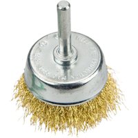 Topfdrahtbürste mit 50 mm Schaft Topfdrahtbürste mit 50 mm Schaft von VERTO
