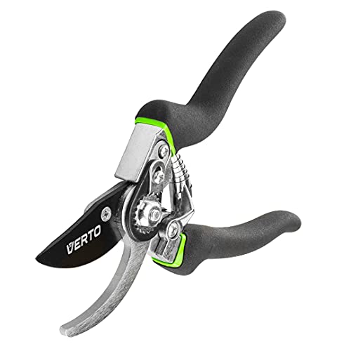 VERTO Gartenschere für trockene Zweige und Äste | Gartenschere Ergonomische Garten-Pflanzen-Blumenschere Gartenwerkzeug Universal-Gartenschere | Schnittdurchmesser 15 mm Länge 220 mm VERTO Gartenschere für trockene Zweige und Äste | Gartenschere Ergonomische Garten-Pflanzen-Blumenschere Gartenwerkzeug Universal-Gartenschere | Schnittdurchmesser 15 mm Länge 220 mm von VERTO