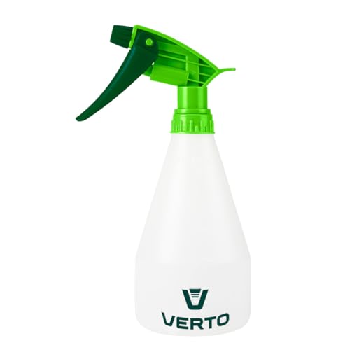 VERTO Handsprüher Hobby FLEX | Sprühflasche Handsprühgerät Pumpsprayflasche Pumpflasche Sprayflasche Sprühflasche leer nachfüllbar Sprühflasche Sprühnebel Reinigung (550ml) von VERTO