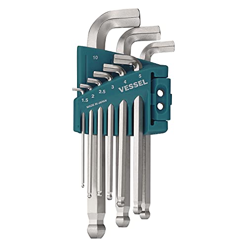 Vessel (VessEL) Ball Point L-Shaped Wrench Shorts Axis Shorts Typ 8209BP-S von VESSEL