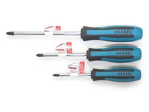Vessel Megadora 900 +1x75 +2x100 +3x150 Cross Point Driver Set of three items Original silicone cap von VESSEL