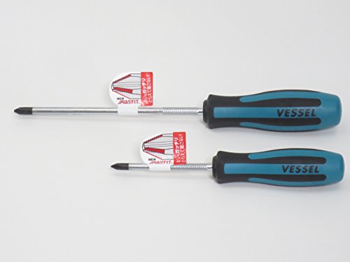 Vessel Megadora 900 +1x75 +2x150 Cross Point Driver Set of two items von VESSEL