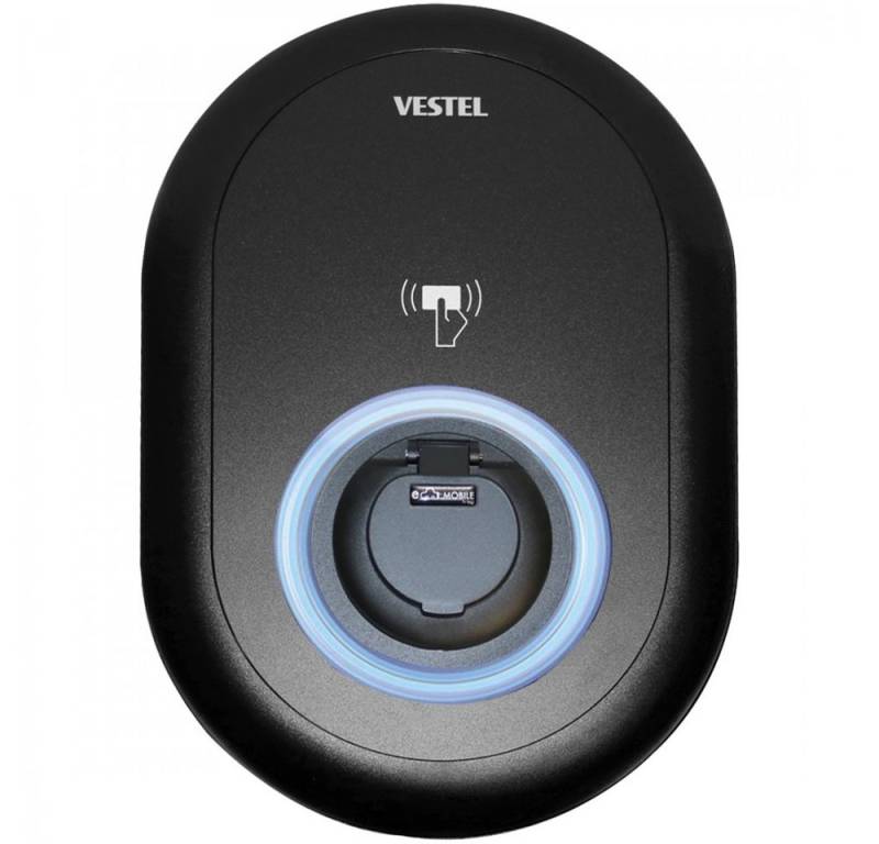 VESTEL EVC04-AC11 - Ladestation - schwarz Elektroauto-Ladegerät von VESTEL