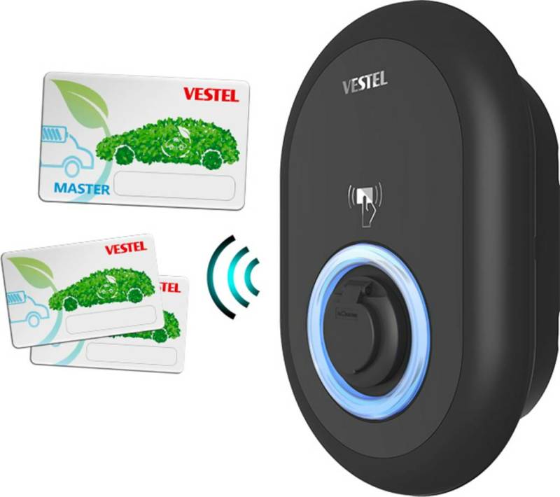 Vestel Evc04 Ac22 Sw E Mobility Ladestation Ladesäule Wallbox Bis 22 K W Rfid La456 B-Ware von VESTEL