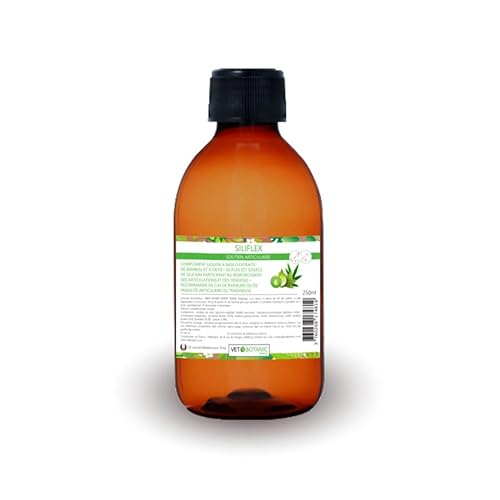 Siliflex Gelenkstütze, natürliches Nahrungsergänzungsmittel in Flasche, 250 ml von VET BOTANIC