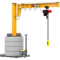 Vetter Mobiler Säulenschwenkkran MOBILUS MOB12-AS2,5-3,0 Elektrokettenzug 250kg, 3,0m Vetter Mobiler Säulenschwenkkran MOBILUS MOB12-AS2,5-3,0 Elektrokettenzug 250kg, 3,0m von VETTER Krantechnik