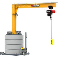 Vetter Mobiler Säulenschwenkkran MOBILUS MOB12-PR3,2-4,0 Elektrokettenzug 320kg, 4,0m Vetter Mobiler Säulenschwenkkran MOBILUS MOB12-PR3,2-4,0 Elektrokettenzug 320kg, 4,0m von VETTER Krantechnik