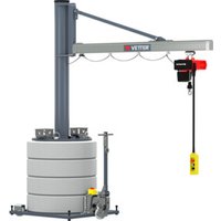Vetter Mobiler Säulenschwenkkran MOBILUS MOB12-US2,5-4,9 Elektrokettenzug 250kg, 4,9m Vetter Mobiler Säulenschwenkkran MOBILUS MOB12-US2,5-4,9 Elektrokettenzug 250kg, 4,9m von VETTER Krantechnik