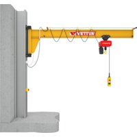 Vetter Wandschwenkkran ASSISTENT + Standard-Lagerkonsole + Elektrokettenzu 1000kg, 3,0m von VETTER Krantechnik