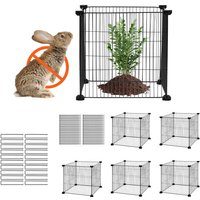 5er-Pack Pflanzenschutz vor Tieren, 15,35 x 15,35 Zoll Pflanzenschutz aus Hühnerdraht, Pflanzenkäfige für Pflanzen im Freien, Blumen und Gemüse, 5er-Pack Pflanzenschutz vor Tieren, 15,35 x 15,35 Zoll Pflanzenschutz aus Hühnerdraht, Pflanzenkäfige für Pflanzen im Freien, Blumen und Gemüse, von VEVOR