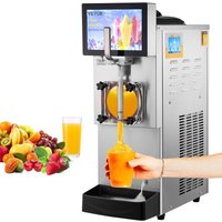 8 l Kommerzielle Slusheis Maschine, Slushgerät Slush Maschine mit 1723 L/Std. Slush Slushy Maschine, 1200 w Slush Maker Maschine 54 kg Slush von VEVOR