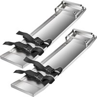 Mophorn - Betonkniebretter 30'' x 8'', Gleitstücke aus Edelstahl, für Zement- und Betonoberfläche von MOPHORN