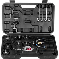 Brake Master Entlüfterset 12-tlg. professionelles Bremsentlüfter-Adapterset mit komplettem Set und Griff, langlebiger Bremsentlüfteradapter zum Brake Master Entlüfterset 12-tlg. professionelles Bremsentlüfter-Adapterset mit komplettem Set und Griff, langlebiger Bremsentlüfteradapter zum von VEVOR