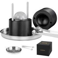 Vevor Eiswürfelbereiter Eiswürfelformen Satz 60 mm, Eiswürfelform Eiskugelform mit Eiszange & Tropfschale, Alu Schwarze Strapazierfähige Vevor Eiswürfelbereiter Eiswürfelformen Satz 60 mm, Eiswürfelform Eiskugelform mit Eiszange & Tropfschale, Alu Schwarze Strapazierfähige von MOPHORN