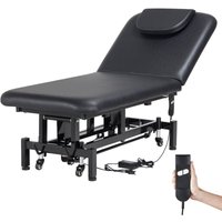 Elektrische Massageliege mit Hubfunktion, 0–45° verstellbare Rückenlehne, Kosmetikliege, Schönheitsbett, höhenverstellbarer Tattoo-Spa-Tisch auf von VEVOR
