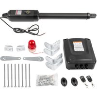 Elektrischer automatischer Türöffner, 380 kg Tragkraft, Einzelschwingtüröffner, 5,5 m Länge, 16 mm/s Geschwindigkeit, 80 w, mit Fernbedienung, von VEVOR