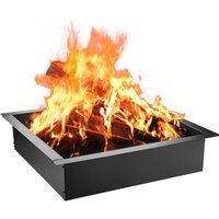 Mophorn - vevor Feuerschale Feuerstelle Garten Terrasse Kamin 1,5 mm dicker Feuerstellenring, DIY-Stahlring mit Zange, in den Boden eingelassene von MOPHORN