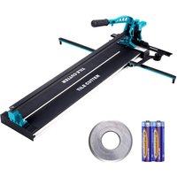 Fliesenschneider mit einer Gesamtschnittlänge von 1200mm, Schnittstärke 4-15mm Mindest. Schnittbreite 25mm Fliesenschneidmaschine inkl. Extra von VEVOR