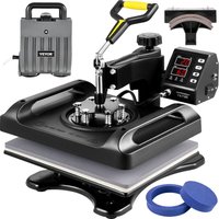 Vevor Heißpressmaschine Transfermaschine 29 x 38 Cm 5 In 1 Heißpressenset von MOPHORN