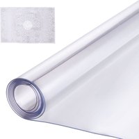 Kunststoff-Tischdecke, 101,6 x 152,4 cm, 1,5 mm dick, transparenter Tischschutz, rechteckige PVC-Schreibtischunterlage, wasserdichte und leicht zu Kunststoff-Tischdecke, 101,6 x 152,4 cm, 1,5 mm dick, transparenter Tischschutz, rechteckige PVC-Schreibtischunterlage, wasserdichte und leicht zu von VEVOR