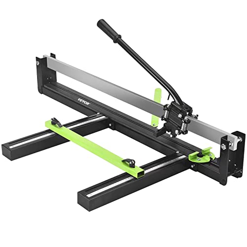 Mophorn 800mm Blau Manueller Fliesenschneider mit präziser Laserpositionierung und rutschfester Gummioberfläche Einzelschiene und Halterung Geeignet für Bodenfliesen aus Porzellan und Keramik, Schwarz Mophorn 800mm Blau Manueller Fliesenschneider mit präziser Laserpositionierung und rutschfester Gummioberfläche Einzelschiene und Halterung Geeignet für Bodenfliesen aus Porzellan und Keramik, Schwarz von VEVOR