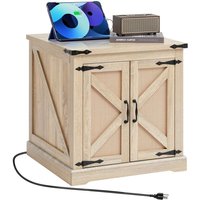 Rattan-Couchtisch rechteckiger Kaffeetisch aus PE-Rattan Couchtisch mit MDF-Platte im Boho-Stil mit Stauraum & Retro-Metallscharnieren & Steckdose, Rattan-Couchtisch rechteckiger Kaffeetisch aus PE-Rattan Couchtisch mit MDF-Platte im Boho-Stil mit Stauraum & Retro-Metallscharnieren & Steckdose, von VEVOR