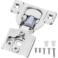Schranktürscharniere, 40er-Set, halbüberlagerndes Design, 105-Grad-Schwenkwinkel, leises Schließen, versteckter Stil für Rahmenschränke, inkl. von VEVOR