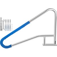 Schwimmbad Pool Haltegriff Edelstahl 137x91,4 cm Schwimmbad-Handlauf ø 4,8 cm Griffbogen mit 113 kg Traglast Pool Leiter mit Griffabdeckung Ideal für Schwimmbad Pool Haltegriff Edelstahl 137x91,4 cm Schwimmbad-Handlauf ø 4,8 cm Griffbogen mit 113 kg Traglast Pool Leiter mit Griffabdeckung Ideal für von VEVOR