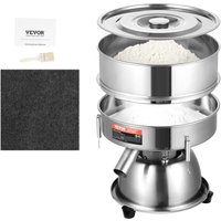 Siebmaschine, elektrisches Mehlsieb, Vibrationssiebmaschine, automatisches Sieb zum Sieben 30 + 50 Maschen, 45 w Pulversiebmaschine Siebmaschine, elektrisches Mehlsieb, Vibrationssiebmaschine, automatisches Sieb zum Sieben 30 + 50 Maschen, 45 w Pulversiebmaschine von VEVOR
