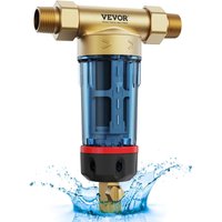 Vevor - Spin-Down-Filter, 40 Mikron-Sedimentfilter für das ganze Haus für Brunnenwasser, 3/4 Zoll gm + 1 Zoll gm, 4 t/h hohe Durchflussrate, für von VEVOR