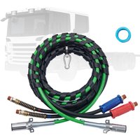 VEVOR 12FT Sattelschlepper-Luftleitungssatz 3-in-1 Luftschläuche 7-Wege-Stecker VEVOR 12FT Sattelschlepper-Luftleitungssatz 3-in-1 Luftschläuche 7-Wege-Stecker von VEVOR