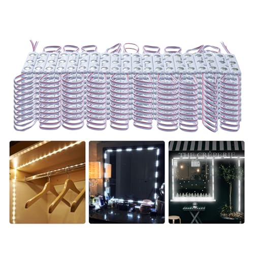 VEVOR 200 Stk. LED-Fensterleuchten, 33 m DC 12 V, 5730 SMD 3-LED 1,5 W, IP68 wasserdicht von VEVOR