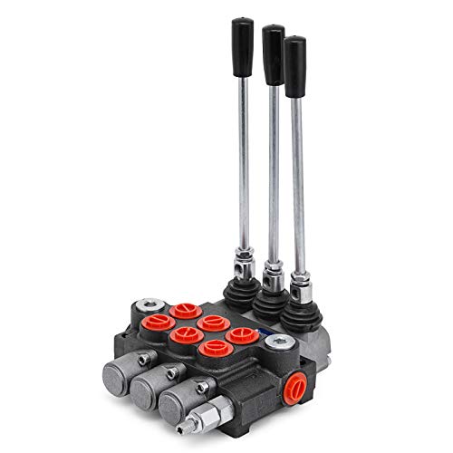VEVOR 3 Bank Hydraulikventil Handhebelventil 11GPM Hydraulic Directional Control Valve Adjustable 14,6 lb Hydraulische Ventil VEVOR 3 Bank Hydraulikventil Handhebelventil 11GPM Hydraulic Directional Control Valve Adjustable 14,6 lb Hydraulische Ventil von VEVOR