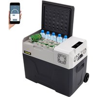 40L Autokühlschrank Kompressorkühlbox Edelstahl Urlaub Isolierbox Mini Kühlschrank Kühlbox Auto und Steckdose - Vevor von VEVOR