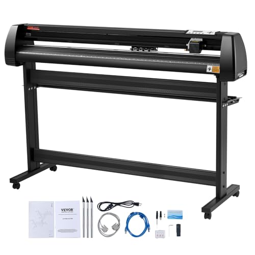 VEVOR 53 Inch Vinyl Schneideplotter Vinyl Cutter Plotter 1350 mm Slogan Cutting Plotter Desktop Machine mit der Software VEVOR 53 Inch Vinyl Schneideplotter Vinyl Cutter Plotter 1350 mm Slogan Cutting Plotter Desktop Machine mit der Software von VEVOR
