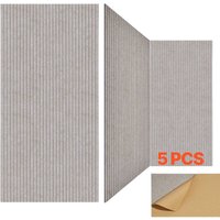 VEVOR 5er-Pack Akustikplatten mit Selbstklebeband, 1200x600x10 m schalldichte Schaumstoffplatten, Akustik Wandpaneele aus Polyesterfaser, für VEVOR 5er-Pack Akustikplatten mit Selbstklebeband, 1200x600x10 m schalldichte Schaumstoffplatten, Akustik Wandpaneele aus Polyesterfaser, für von VEVOR