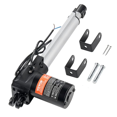 VEVOR 6000N Linear Actuator DC 12V Linearantrieb IP44 Elektrischer Linearmotor 200mm Hublänge Geräuschpegel ≤ 50dB Elektrische Türöffner 5 mm/s Fahrgeschwindigkeit Lineartechnik Verstellantrieb VEVOR 6000N Linear Actuator DC 12V Linearantrieb IP44 Elektrischer Linearmotor 200mm Hublänge Geräuschpegel ≤ 50dB Elektrische Türöffner 5 mm/s Fahrgeschwindigkeit Lineartechnik Verstellantrieb von VEVOR