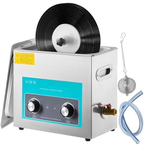 VEVOR 6L Digitaler Ultraschall Schallplatten Reinigungsgerät Edelstahl, 33 x 18 x 28,5 cm Ultraschallreinigungsgerät Ultraschallreiniger Ultraschallgerät Heizung Digital Brille Uhren Schmuck VEVOR 6L Digitaler Ultraschall Schallplatten Reinigungsgerät Edelstahl, 33 x 18 x 28,5 cm Ultraschallreinigungsgerät Ultraschallreiniger Ultraschallgerät Heizung Digital Brille Uhren Schmuck von VEVOR