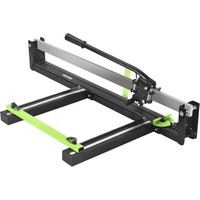 800mm Blau Manueller Fliesenschneider mit präziser Laserpositionierung und rutschfester Gummioberfläche Einzelschiene und Halterung Geeignet für von VEVOR